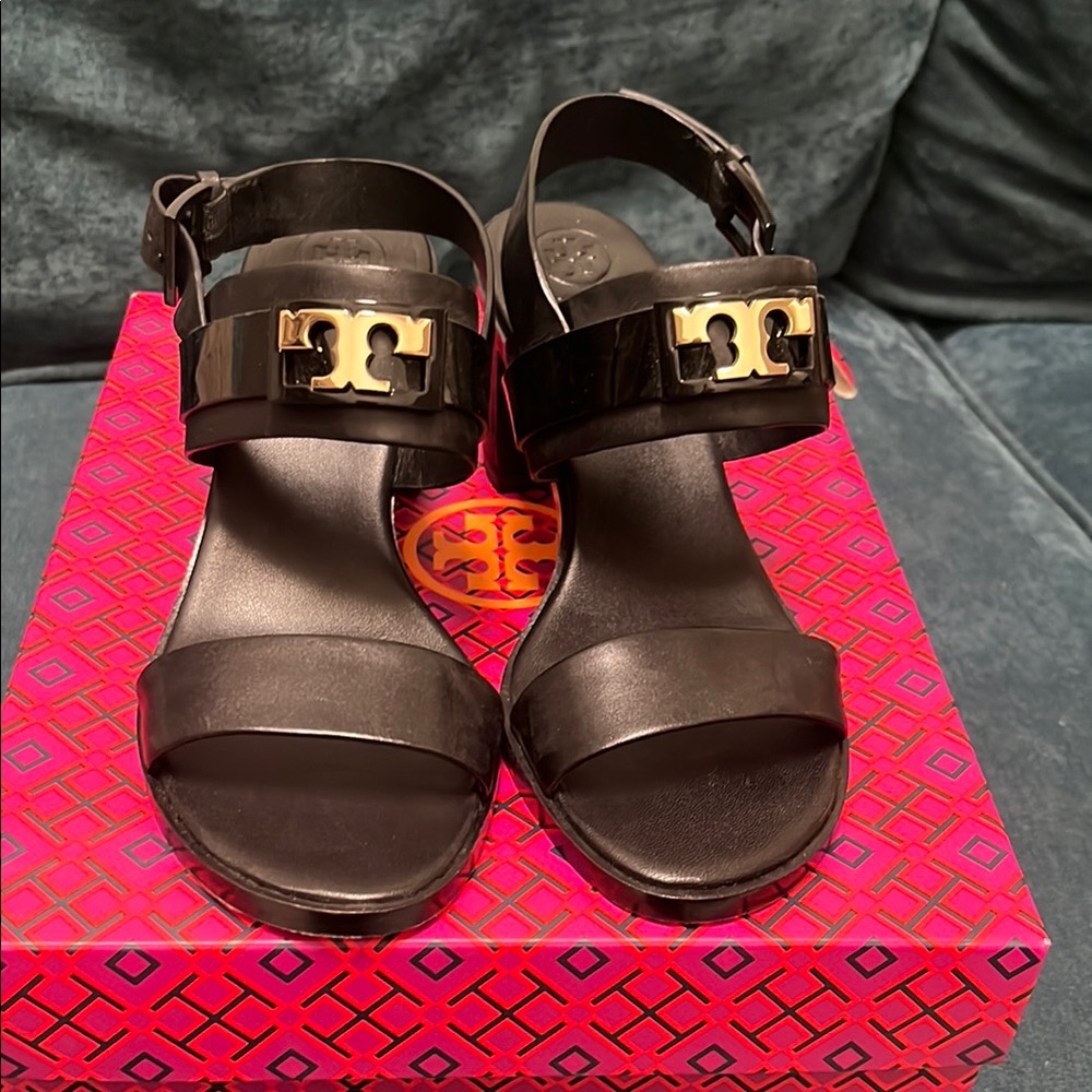 Tory Burch Black Sandals
